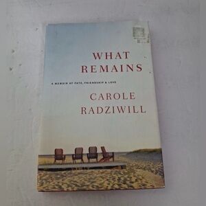 What Remains: A Memoir of Fate, Friendship, and Love (hardcover)